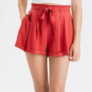 NWT American Eagle Paper Bag Shorts
